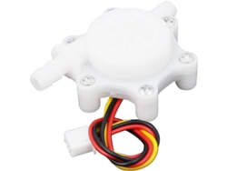 G1/4 Sensor De Flujo De Agua De Efecto Hall Con Cable, 0,1 L/min-4,5 L/min, Color Blanco