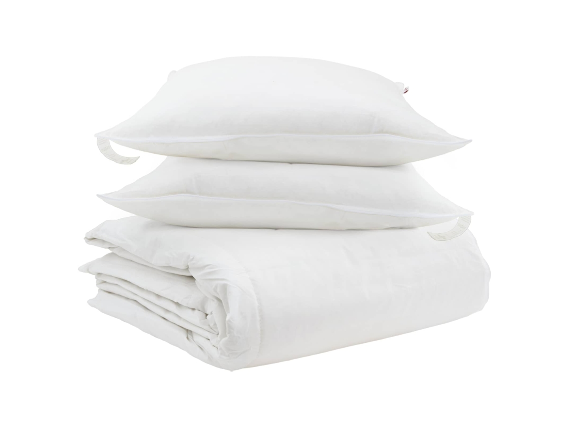 Juego De Edredón Con Almohada 3 Uds | Duvet Pluma De Pato