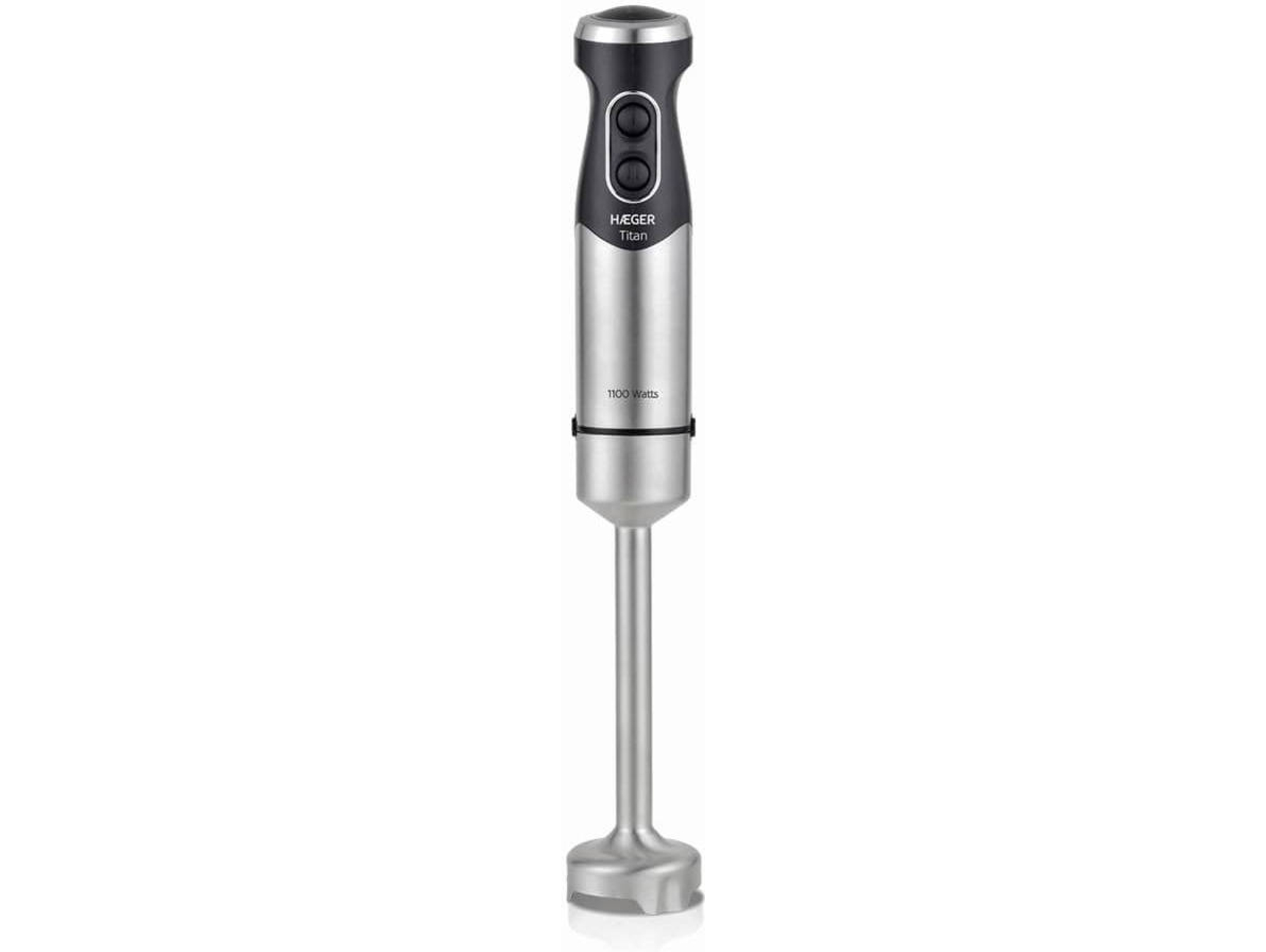 Batidora de Mano HAEGER HB-11B.014A (1100 W - Negro e Inox)