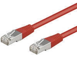 Cable de Red GOOBAY (RJ45 - Rojo)