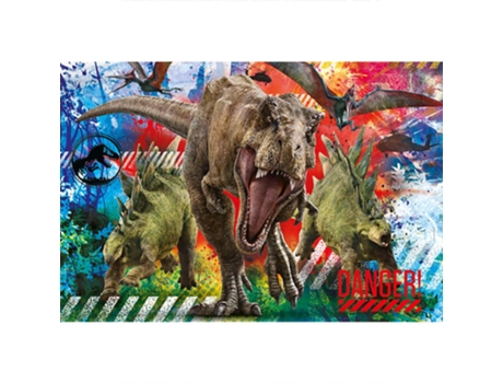 Puzzle 2D CLEMENTONI Quebra-cabeça jurassic world maxi