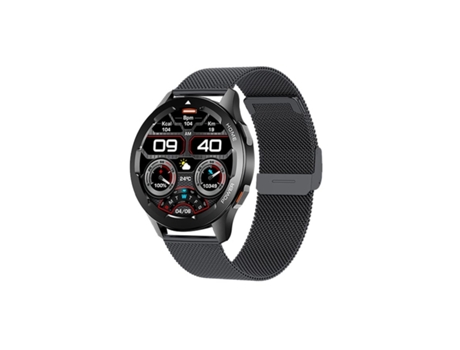 Fw05 Sports Smartwatch Control de Acceso Llamadas Bluetooth Medición de Temperatura Negro VEANXIN