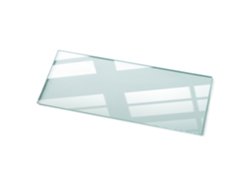 Tablero de cristal templado para mesa rectangular transparente Espelharte (125x50 cm)