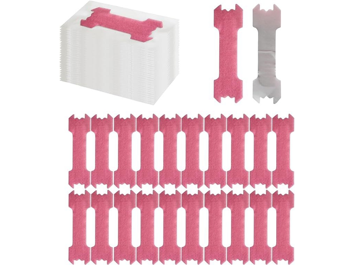 Dispositivo antirronquidos, 100 tiras nasales para respirar, color rosa CHRUI (6619 mm)