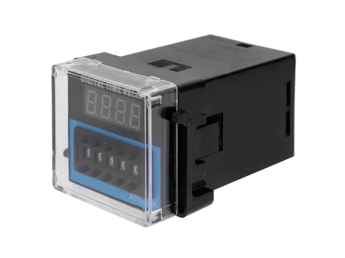 Módulo De Retardo De Tiempo Digital Ats48a-1z De 220 V Con Pantalla Y Configuración Numérica.