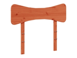 Cabecero de madera maciza de pino de 100 cm, color marrón miel, EXCLUSIVO DE LA CASA