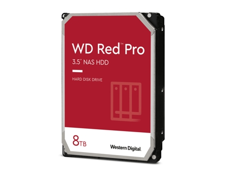 Disco Duro WESTERN DIGITAL WD8005FFBX (7200 rpm - 3,5" - 8 TB)