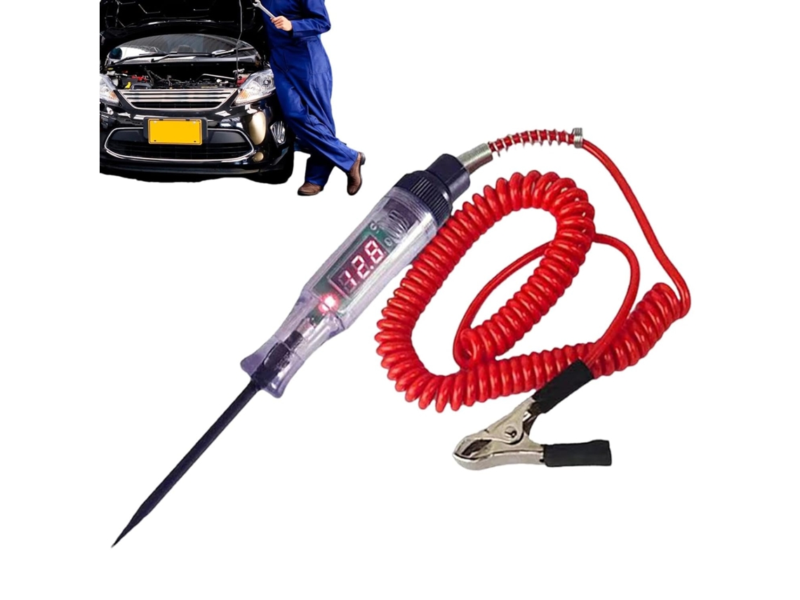 Probador De Circuitos Con Sonda, Probador Digital De Circuitos Led Para Automóviles, Probador Digital De