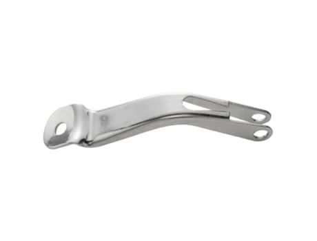 Suporte de Luz Frontal Prateadofix Nippel