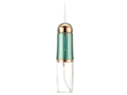 Irrigador bucal de hilo dental eléctrico portátil para limpieza bucal y dental-Cobre verde 1 boquilla DIGITALLAB