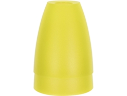 Juego De 2 Lámparas De Mesa De Plástico Uniformes Con Casquillo E14mm.
