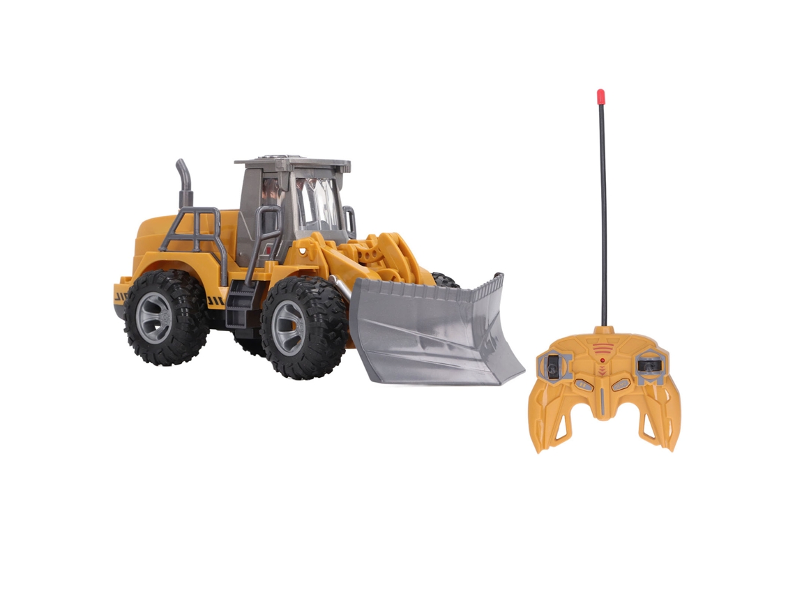 Brinquedo Carro Engenharia Removeneve Controle Remoto Dozer Carregador Frontal Para Crianças