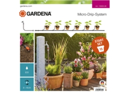 Kit Riego Inicio Terraza Y Balcon (Ideal 15 Maceta GARDENA