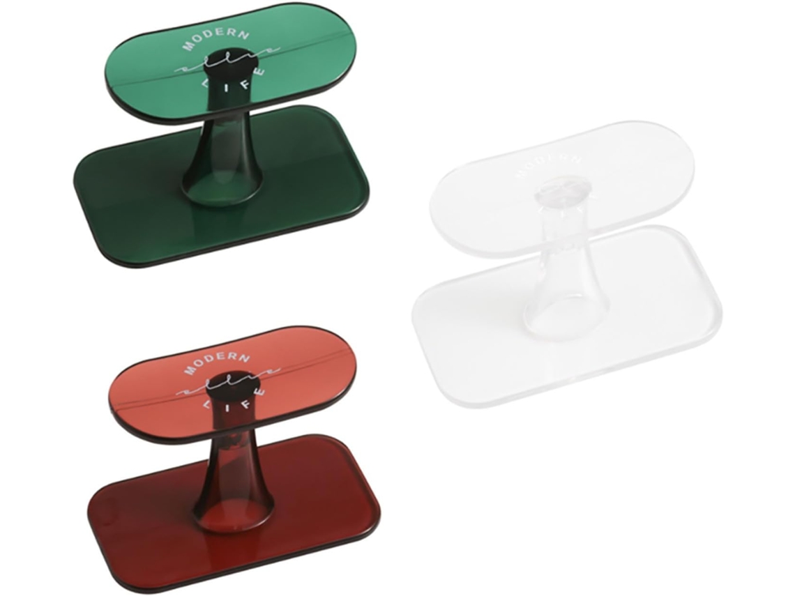 Juego De 3 Tapas, Rojas, Autoadhesivas