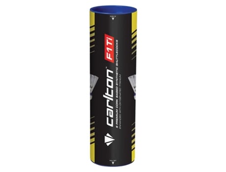 Petecas de Badminton F1 Ti 6 Unidades Douradocarlton