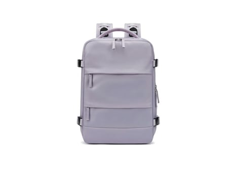 Mochila de viaje para mujer, bolso multifuncional de gran capacidad, bolso escolar para estudiantes, mochila para hombre, color morado