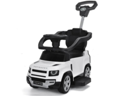 Coche Correpasillos 2-en-1 - Land Rover Defender - 1 A 3 Años - Blanco
