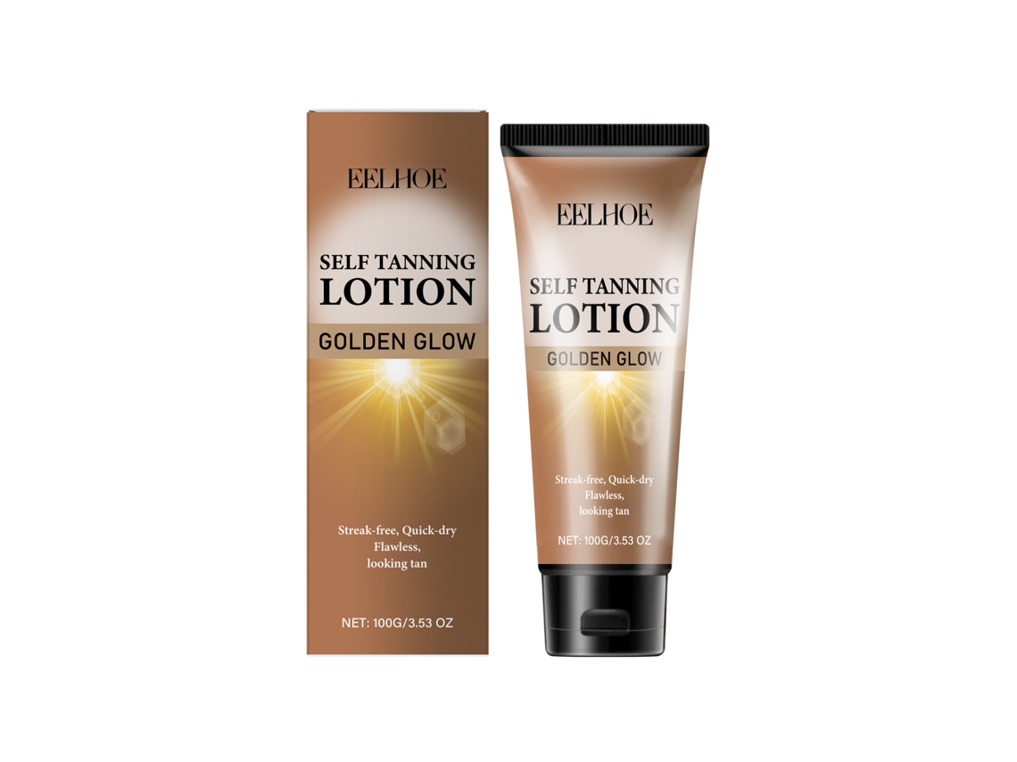 Loción autobronceadora sin sol, bronceado natural.