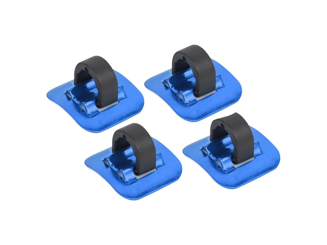 2026-cansucc 4 Piezas Guía De Cable De Freno Bicicleta Adaptador De Cambio Hebilla Marco C Bicicleta(azul)