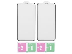 2 Piezas De Protector De Pantalla De Vidrio Templado Para Teléfono Móvil Ios 12 Pro