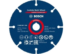 Disco Abrasivo BOSCH Expert Carbide Multi Wheel - 76 mm - 10 mm para Mini Amoladoras