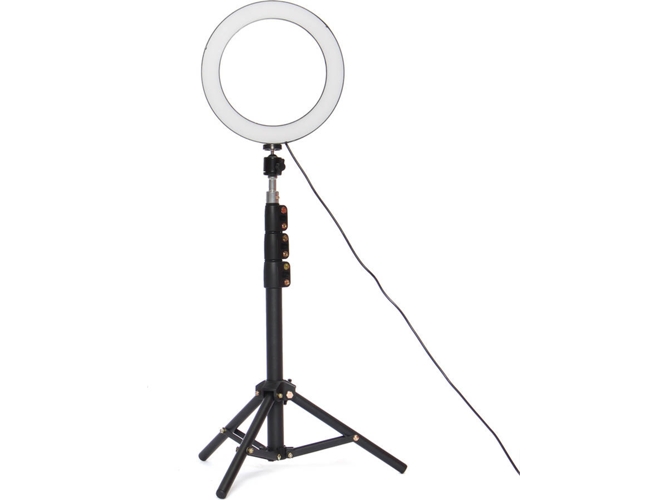 Trípode Ringlight INSMA POA5443696 (Altura Máxima: 140 cm)