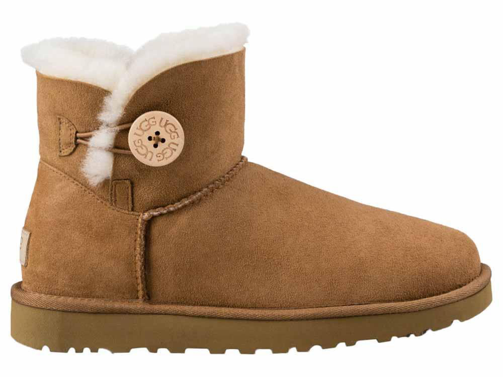 Mini Bailey Button ii botas mujer ugg pele natural 38