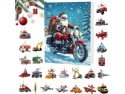 Cuenta atrás para Navidad: Calendario de 24 cajas de Adviento navideñas