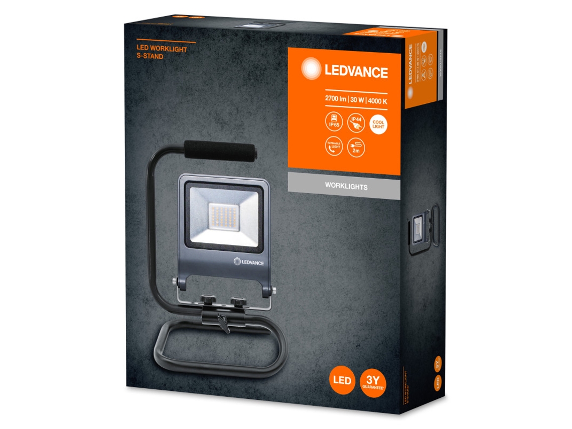 Foco de Trabajo LED Ledvance 30W 2700Lm 4000K 120º IP65