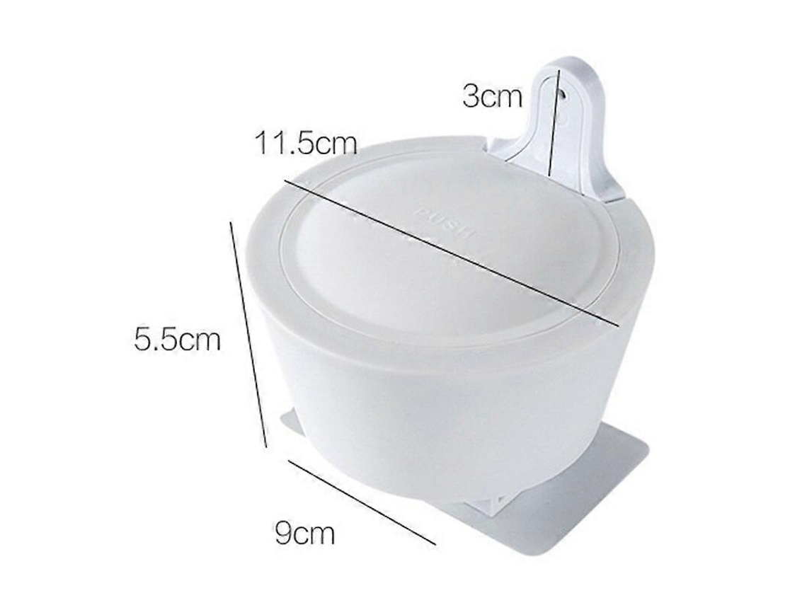 Dispensador de jabón líquido con ventosa, montaje en pared, caja de jabón impermeable, accesorios de baño Rosewell