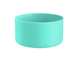 JILLIOPER Set de vasos térmicos de silicona antideslizante, alta temperatura, set de vasos de 7,5 cm y 9 cm con base de silicona