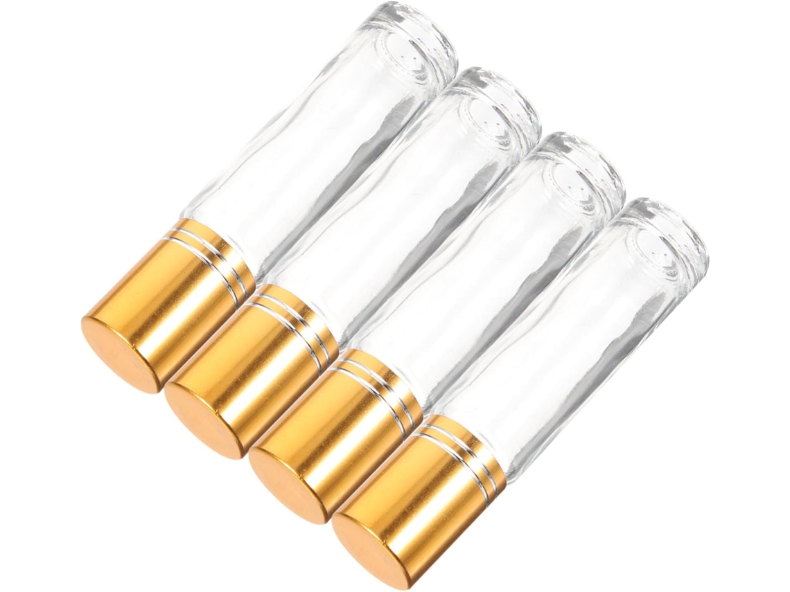 Frascos Roll-on Transparentes De 8 Piezas Para Aceites Esenciales Para Aromaterapia Y A Prueba De Fugas, Ideales Para
