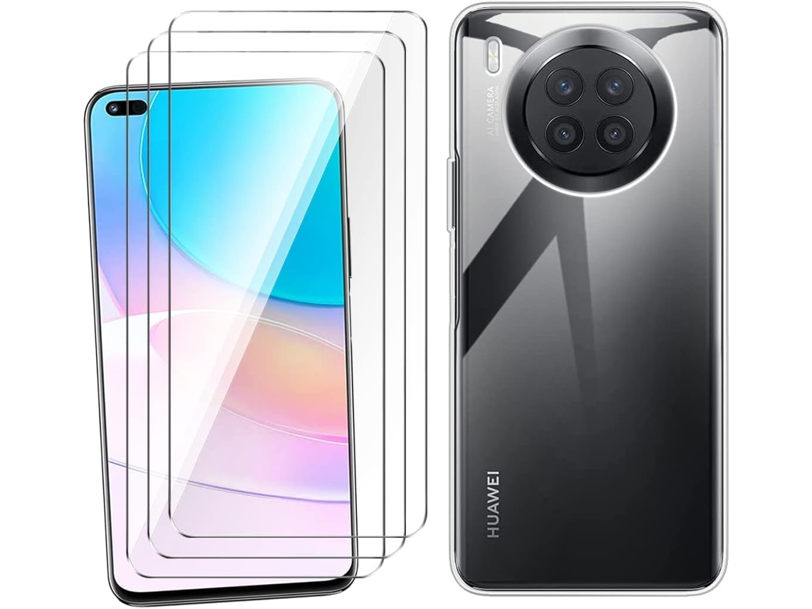 Protector de Pantalla Pezzi Protetora Forte Proteção para Huawei Nova 8I HONGWE. Transparente