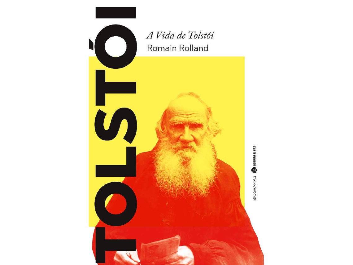 Libro A Vida de Tolstói de Romain Rolland (Portugués)