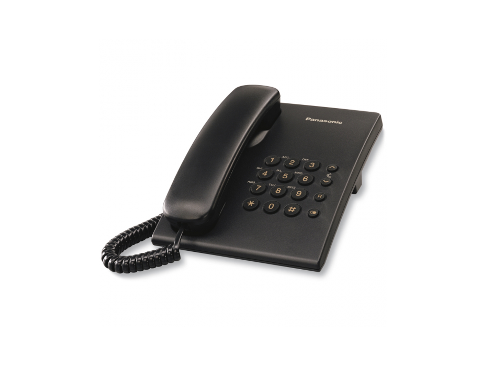 Teléfono Fijo PANASONIC KX-TS500 Exb Negro