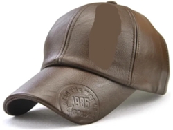 Boina De Cuero Sintético Para Hombre, Estilo Retro, Gorros Cálidos Para Otoño E Invierno, Visera Para Hombre De Mediana Edad.