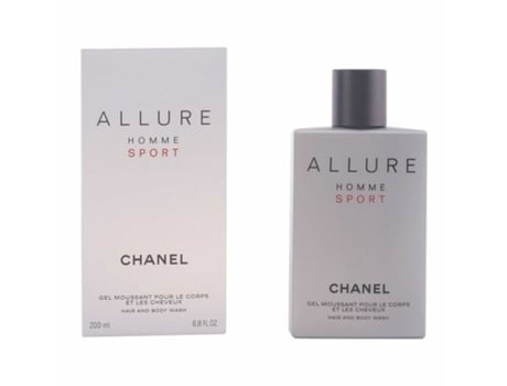 Gel de Ducha CHANEL ALLURE HOMME (200 ml - Cabello - Cuerpo compacto)