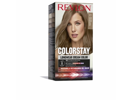 Tinte Permanente Revlon Colorstay Nº 7.1 Rubio Ceniza
