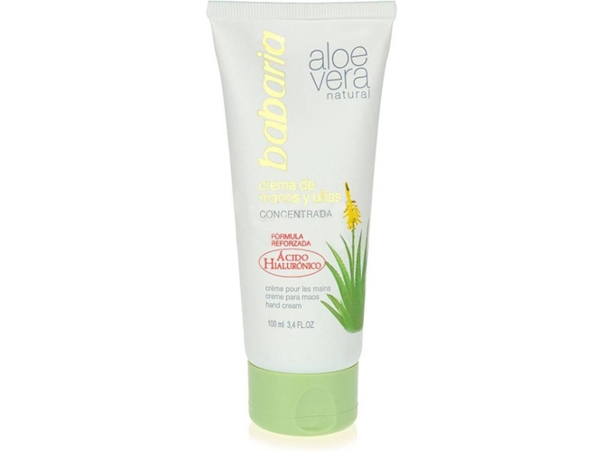Crema de Manos BABARIA Aloe Vera (100 ml)
