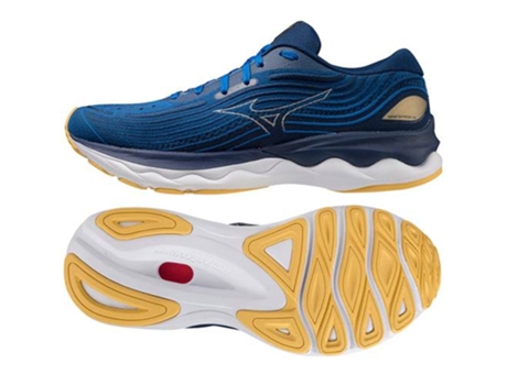 Zapatillas MIZUNO Wave Skyrise 4 Hombre (42 - Azul)