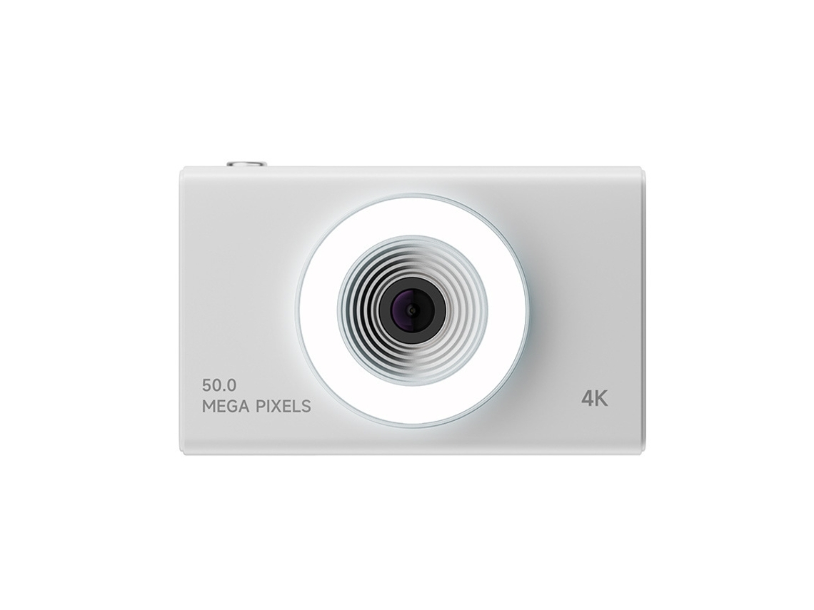 Cámara Digital 4k Hd Con Zoom De 8x Y Luz De Relleno Ajustable Para Principiantes Veanxin