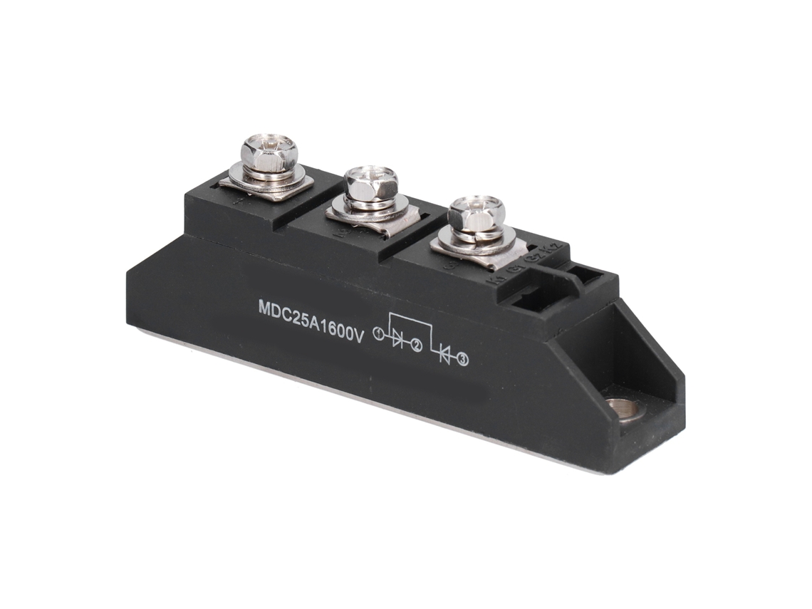 Módulo Rectificador De 3 Terminales 25a 1600v Con Protección Automática Para Equipos Eléctricos.