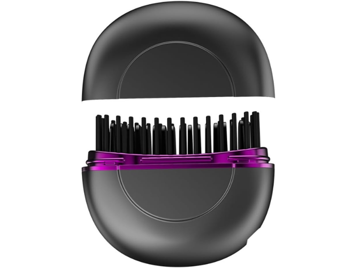 Cepillo Alisador Iónico Recargable Y Portátil Para Cabello Y Barba, Mini Cepillo De Peluquería.