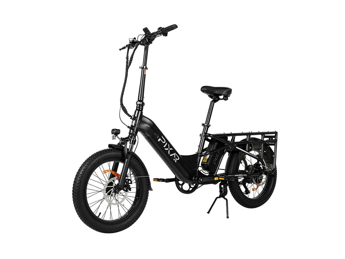 Bicicleta eléctrica urbana Pixar Plus7 de 20" con motor de 500 W, batería de 48 V y 20,4 Ah