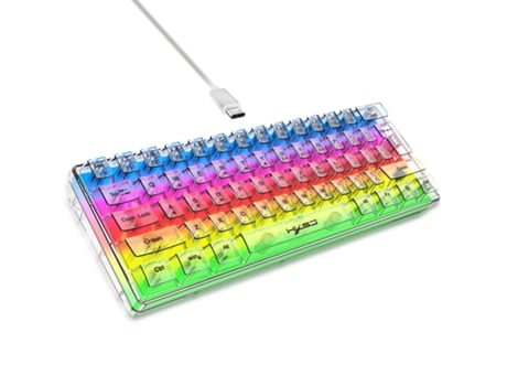 Teclado Gaming TRUMSEN V700T RGB (Mecânico - Português )