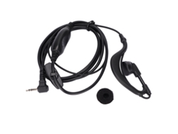 Fone De Ouvido Walkie Talkie Multifuncional Clip Em Forma G 2.5mm Para Radio De Dois Way Motorola