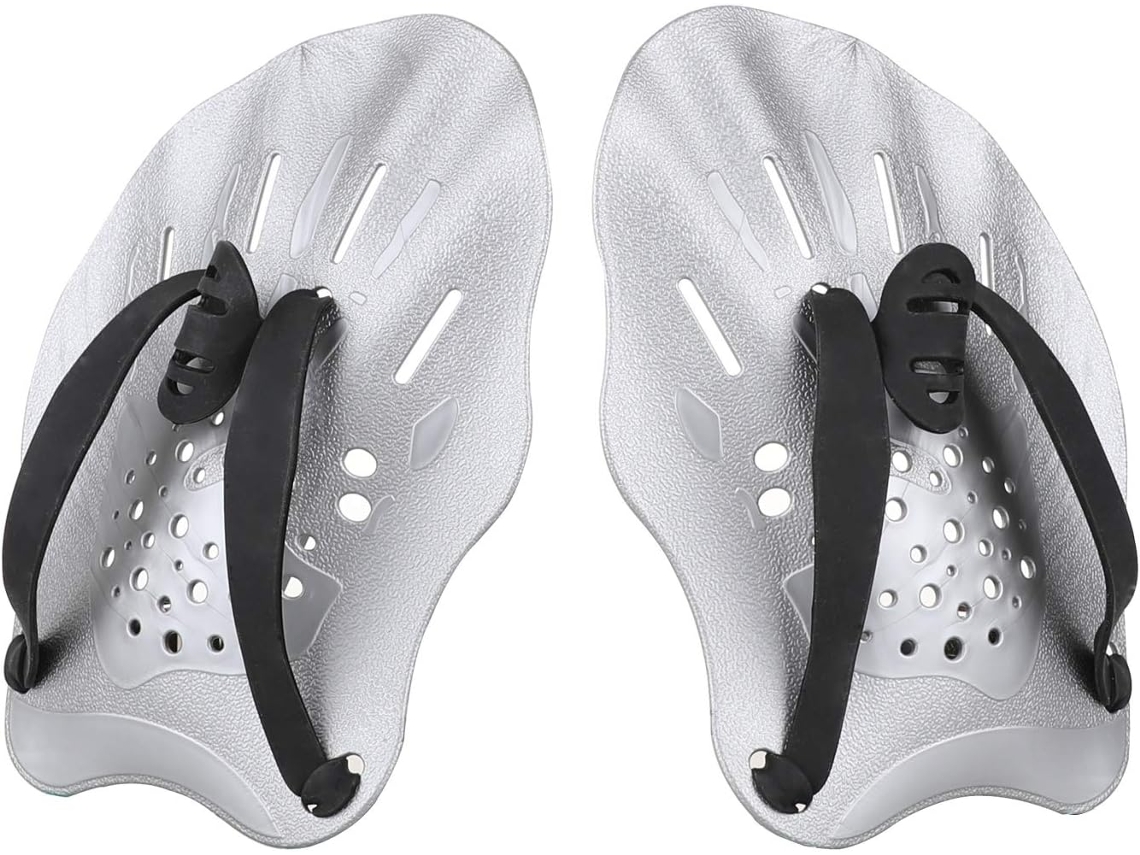 Palas de natación con diseño ergonómico y forma hidrodinámica para una mejor técnica de natación y resistencia
