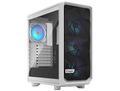 Torre ATX FRACTAL Design Meshify 2 Compact Rgb Blanco Tg Transparente Tintado
