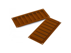 Molde de Silicona para Chocolate 8 Tabletas SILIKOMART (Silicona)