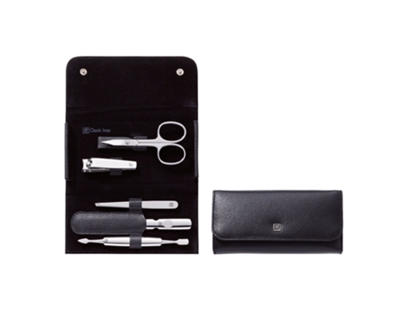 Classic Inox Estuche con cierre a presión 5-pzs, Negro ZWILLING